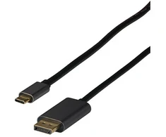 Efb Elektronik USB kabelis EFB USB-C - DisplayPort 2 m Juodas (BUSBC- DP14K.2)