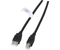 Efb Elektronik Kabelis USB EFB K5203.0,5 USB 2.0 A-B 0,5 m Juodas
