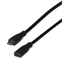 Efb Elektronik USB kabelis EFB USB-C - USB-C 1 m Juodas (EBUSBC-USBC10GE.1)