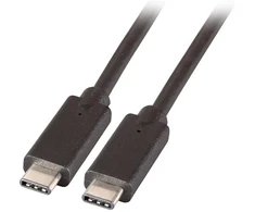Efb Elektronik USB kabelis EFB USB-C - USB-C 0,5 m Juodas (K5283- 5ASW.0.5)