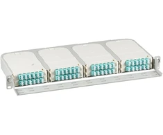 EFB Elektronik FTTH 19" 1HE Träger für 8x Moduleinschuebe FTTH-MODUL-X inkl