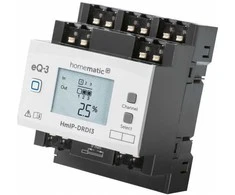 eQ-3 „HomeMatic IP“ pritemdymo pavara, montuojama ant DIN bėgelio – 3 padėčių