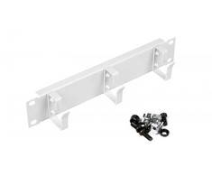 Organizer Equip Equip 10'' Kabeldurchführung mit Ringeinsatz, 1U grau