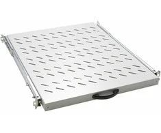 Equip Reguliuojama lentyna serverių spintelėms, 1U 80 cm rutulys