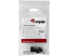 Adapteris USB Equip 133476 USB-C - USB-C Juodas (133476)