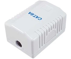 Equip Įranga 235215 Cat6a tinklo jungiamoji dėžutė, balta