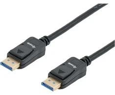 Equip 119274 DisplayPort 2.1 Kabelis, Stecker auf Stecker, 5m, juodas