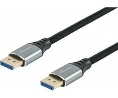Equip Įrengti „DisplayPort 2.1 St/St 1.00m16K/60Hz“ komp. HDCP aliuminio gr.