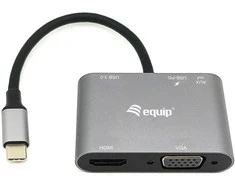 „Equip“ USB-C stotelė / replikatorius (133483)
