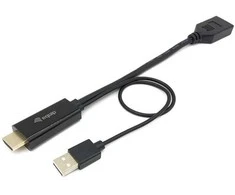 Equip Adapteris AV Įranga Įranga HDMI Adapteris Displayport St/Bu 0.15m 4K/60Hz sw