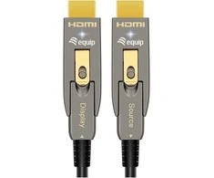 Equip kabelis HDMI 30 m HDMI Type-A/HDMI Type-D Juodas