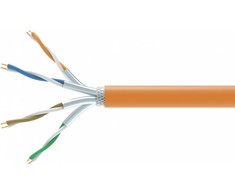 Equip Cat7 Simplx S/FTP DCA kabelio instaliacijos įranga 500,00 m oranžinis LSZH