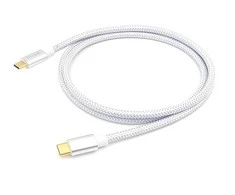 USB kabelis Equip USB-C - USB-C 2 m Baltas (128358)
