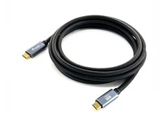 Kabelis USB Equip USB-C - USB-C 2 m Juodas (128357)