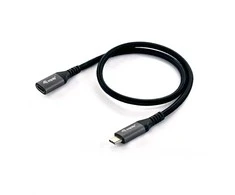 Kabelis USB Equip USB-C - USB-C 1 m Juodas (128371)