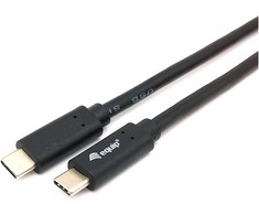 Kabelis USB Equip 128348 USB-C do USB-C 3.2 Gen 1 5 Gbit/s PD 60 W 0.5 m Juodas