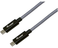 USB kabelis Equip 128427 USB kabelis USB 3.2 Gen 2x2 2m USB C juodas