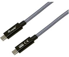 Kabelis USB Equip 128428 kabelis USB USB 3.2 Gen 2x2 3 m USB C Juodas