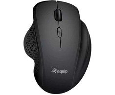Pelė Equip Komfortmaus Wireless Dual Mode 6Btn Prawa Juodas (245121)