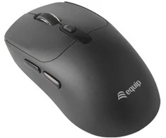 Pelė Equip Kompaktmaus Wireless Dual Mode 6Btn L+R juodas