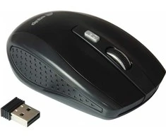 Equip Optinė belaidė pelė USB Travel 4 Tasten R+L juodas