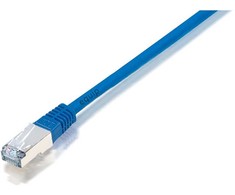 Equip Patchcord, F/UTP, Cat5e, 0.5m, mėlyna (225437)