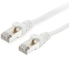 Patch kabelis Equip Cat6 100vnt. S/FTP 2xRJ45 0.25m baltas LSZH