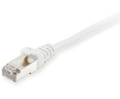 Equip Equip Patch kabelis Cat6 S/FTP 2xRJ45 25.00m baltas