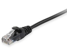 Equip 625474 kabelis sieciowy Juodas 0,15 m Cat6 U/UTP (UTP)