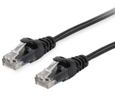 Equip CAT6 Patch UTP Juodas 5m 625454
