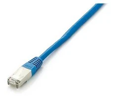 Equip Patchkabel Cat6A S/FTP 2xRJ45 10.00m blau Plat.LSZH Polybeutel