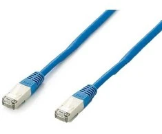 Equip Patchkabel Cat6A S/FTP 2xRJ45 10.00m blau Plat.LSZH Polybeutel