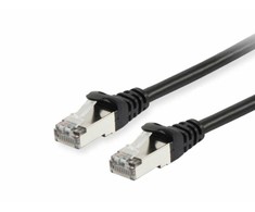 Equip 606193 tinklo kabelis Juoda 25 m Cat6a S/FTP (S-STP)