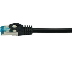 Equip 605892 Tinklo kabelis, juodas, 3 m, Cat6a S/FTP (S-STP)