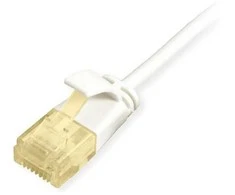 Equip Patchkabel Cat6A SlimFlex U/UTP 0.15m baltas LSZH 2xRJ45 Polybeutel