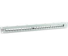 „Equip“ komutacinis skydelis 24x Cat6A 19 FTP 1HE „Keystone Montage“ ws