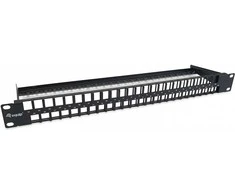 „Equip“ komutacinis skydelis 48x Cat6 19 UTP 1HE „Keystone“ montažo programinė įranga