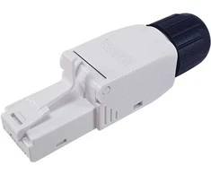 Equip Equip 121161 RJ-45 kištukas Juoda, balta