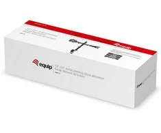Laikiklis Equip Tischhalterung 13"-27"/2TFT 360° H.verst. 8Kg juodas retail