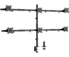 Equip 650160 monitoriaus laikiklis arba stovas 81,3 cm (32″) Stalas Juoda