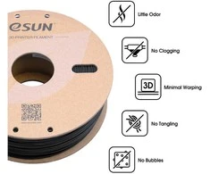 Esun ABS+ 1,75mm FIRE ENGINE Raudonas 1kg