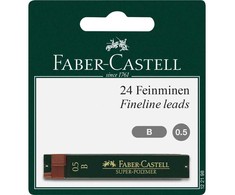 Faber-Castell FABER-CASTELL Ołówek Super-Polimer 0,5mm B 2x BK