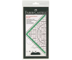 Faber-Castell FABER-CASTELL Geometrie-Dreieck groß mit Griff 20 cm