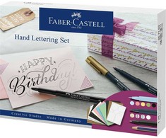 „Faber-Castell“ – kūrybinis rinkinys „Hand Lettering“ (12 vnt) (267103)