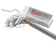 Trintukas Faber-Castell Dust Free, 62x21x12mm,baltos spalvos