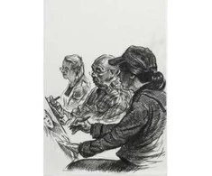 Faber-Castell - Pitt Artist Pen India rašalinis rašiklis, piniginė iš 8, juodas (167158)