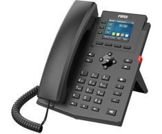 Telefonas Fanvil Fanvil X303W telefon VoIP Juodas 4 linii LCD Wi-Fi