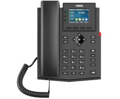 Telefonas Fanvil Fanvil X303W telefon VoIP Juodas 4 linii LCD Wi-Fi
