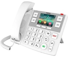 Telefonas Fanvil Fanvil X7A telefon VoIP Baltas 2 linii LCD Wi-Fi