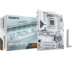 Pagrindinė plokštė GIGABYTE B850 EAGLE WF7 ICE AM5 4xDDR5 3xM.2 4xSATA